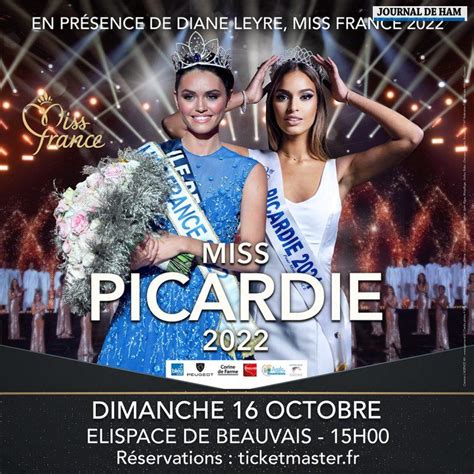 Miss Picardie La Billetterie Est Ouverte