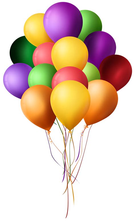 Balloon Bunch Png Png Image Collection