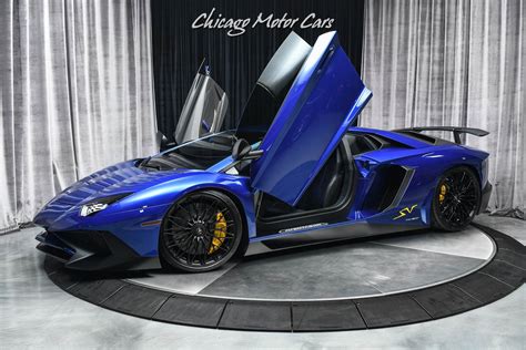 The lamborghini aventador sv takes all of the usual thoughts about the impracticalities of supercar ownership and exacerbates them. Used 2017 Lamborghini Aventador SV LP750-4 SV Coupe MSRP ...
