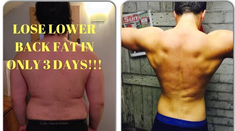 How To Lose Lower Back Fat In 3 Days Lower Back And Love Handles