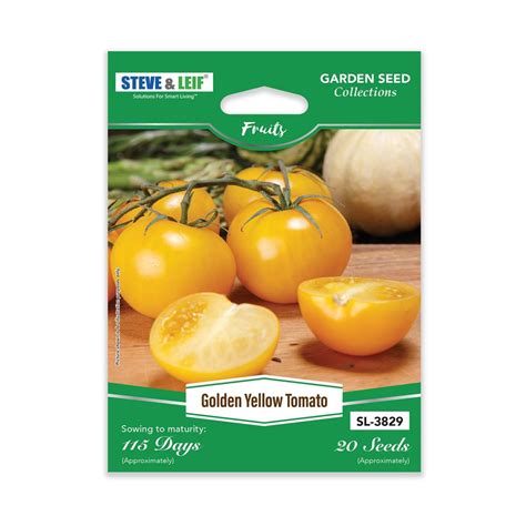 Steve And Leif Golden Yellow Tomato Seeds Ntuc Fairprice