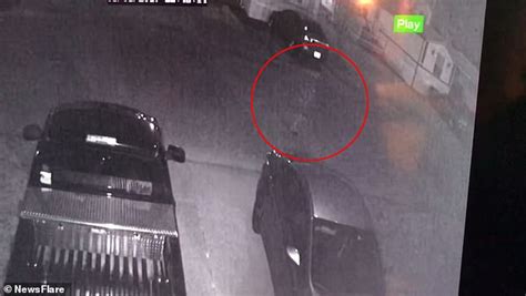 Bizarre Cctv Footage Shows Man Disappearing Into Thin Air While Walking