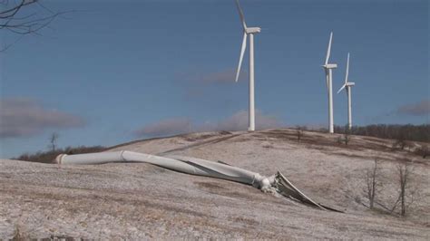 Cause Of Huge Wind Turbines Fall Under Investigation