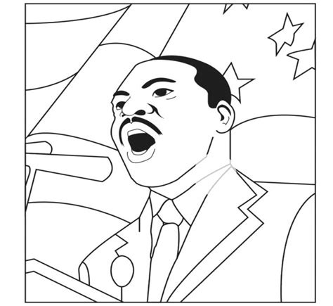 Than a great coloring printable on martin luther king jr.?the free martin luther king jr. 20+ Free Printable Martin Luther King Jr Coloring Pages ...
