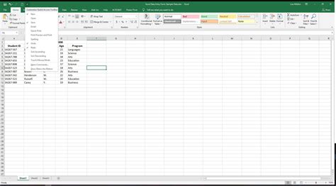 How To Make An Excel Spreadsheet Into A Fillable Form With Excel Data