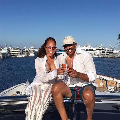 American comedian, actor, radio and television personality and author steve harvey, was born on 17 january 1957, in welch. Best Photos Of Steve Harvey and Wife Marjorie Harvey - Essence