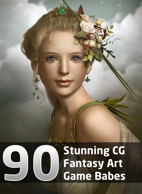 90 Stunning Cg Fantasy Art Game Babes