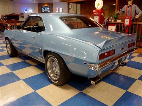 1969 Chevrolet Camaro Glacier Blue For Sale Photos Technical