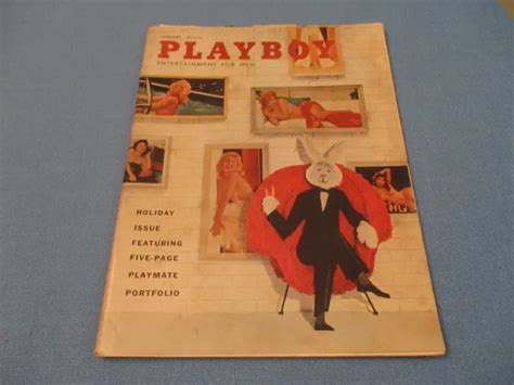 Playboy Magazine January Jack Kerouac Article Elizabeth Ann