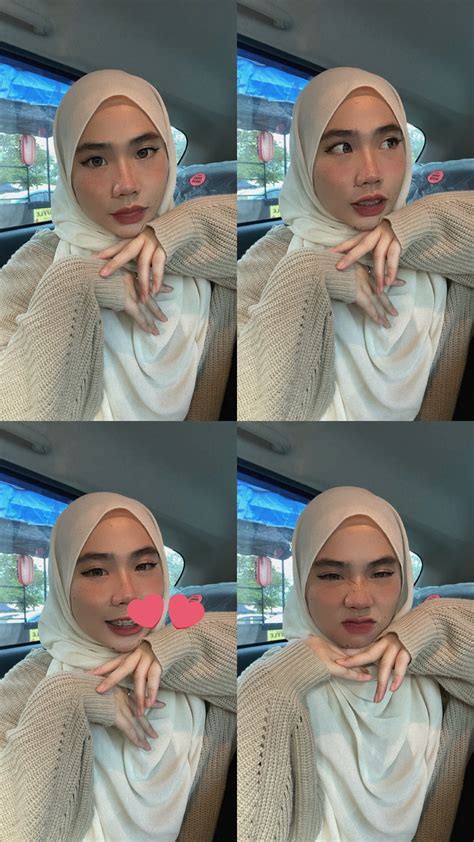 ପ ๑ ᴗ ๑ ଓ ♡ on twitter nurintashaa it s lowkey me 🥹🫶🏻 me shawl selfie bestie 🤝🏻