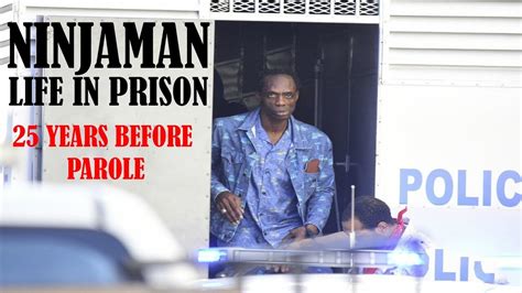 ninjaman gets life imprisonment 25 years before parole youtube