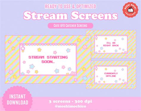 Art Collectibles Twitch Aesthetic Pixel Computer Screen Stream