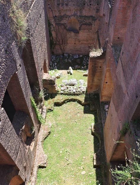 Rome Archaeological Remains On The Palatine Hill Stock Image Image