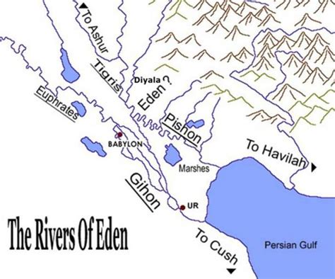 Do The Four Rivers Lead Us To The Garden Of Eden Ancient Origins