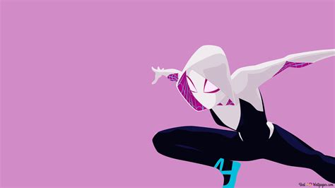 Spider Man Into The Spider Verse Spider Gwen 4k Wallpaper Download