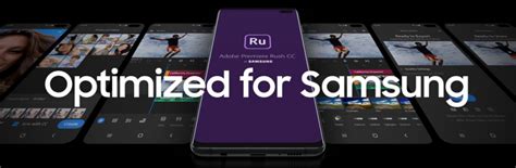 Samsung also announced that it is working with adobe to bring an optimized version of premiere rush to the flagship lineup. Ứng dụng chỉnh sửa video Adobe Premiere Rush đã có bản tuỳ ...