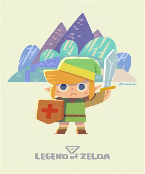 The Legend Of Zelda On Behance