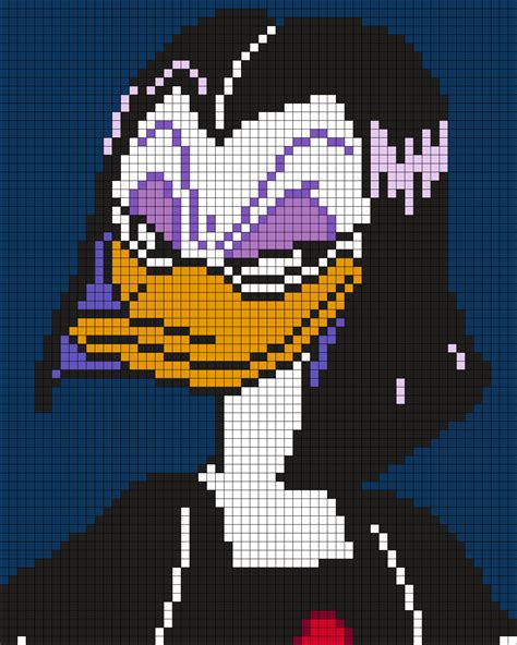 Magica De Spell From Duck Tales Square Perler Bead Pattern Bead