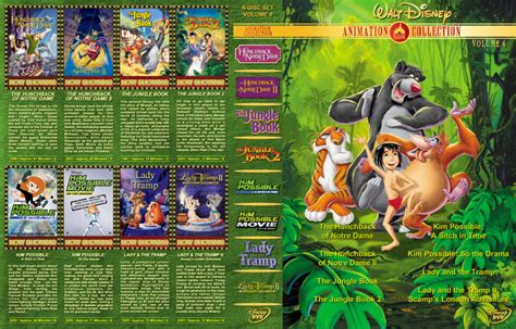 Walt Disney Animation Collection Volume Dvd Cover R Custom