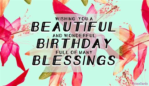 Free Beautiful Birthday Blessings Ecard Email Free Personalized Birthday Cards Online