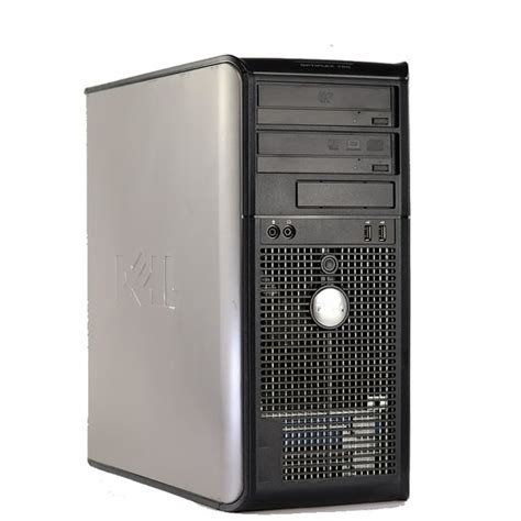 Dell Optiplex Desktop Computer Tower Intel Core 2 Duo 4gb Memory 250gb