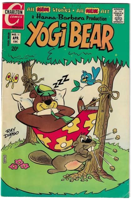 Rare Vintage Hanna Barbera Yogi Bear Charlton Comic Vol 3 11