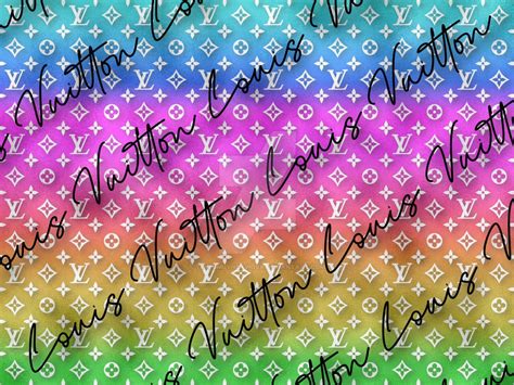 Louis Vuitton Rainbow Texture Wallpaper By Tevesmuynerviosa On