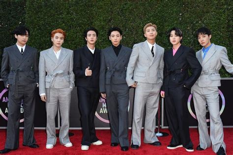 Bts On The 2021 Ama Red Carpet Septet Talks About Their Butter