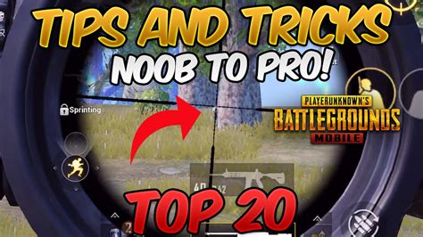 Top 20 Tips And Tricks In Pubg Mobile For Beginners From Noob To Pro