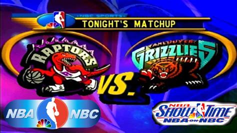 Nba Showtime Nba On Nbc Playstation Gameplay Vancouver Grizzlies