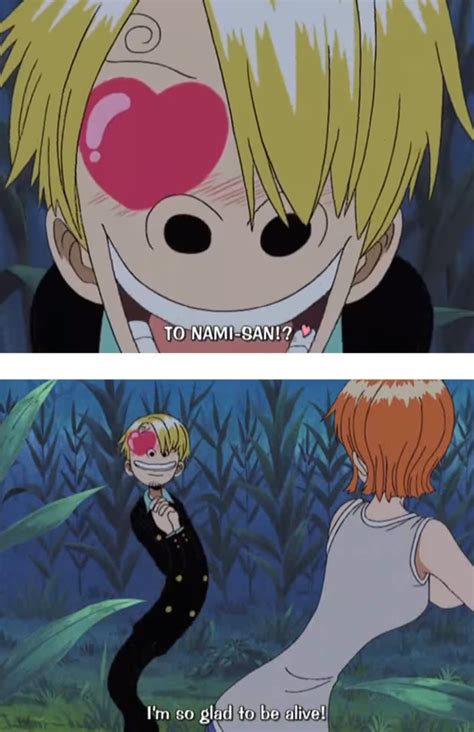 𝕆ℕ𝔼 ℙ𝕀𝔼ℂ𝔼 One Piece Sanji And Nami Funny Moment