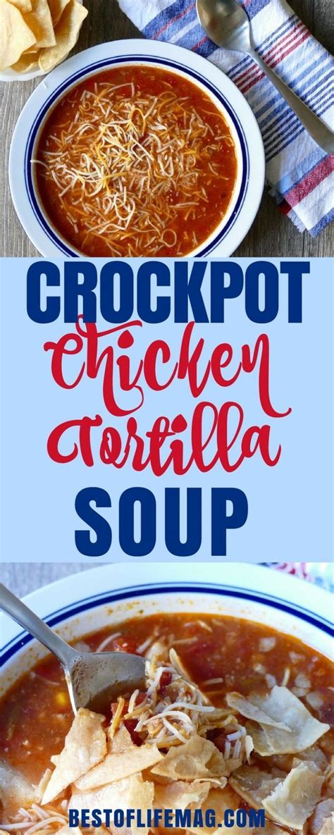 Pork chop crock pot recipes. Toss this easy Crock Pot chicken tortilla soup in the slow ...