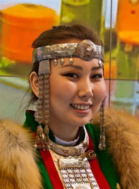 Yakut Girl Yakutsk Asian Image Central Asia