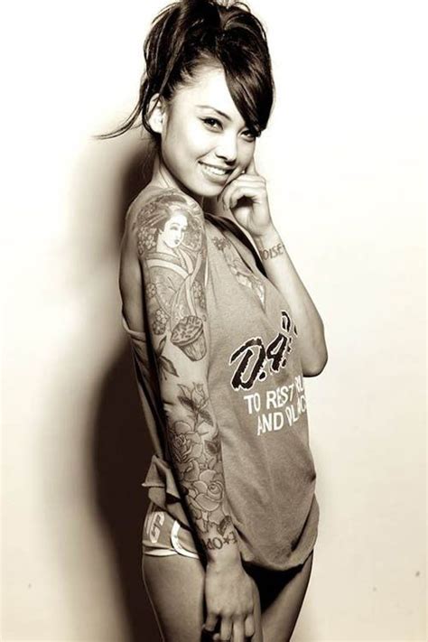 Tattooed Model Levy Tran Inked Magazine Sexy Tattoos For Girls