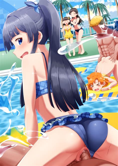 kitazawa shiho mogami shizuka nakatani iku and yabuki kana idolmaster and 1 more drawn by