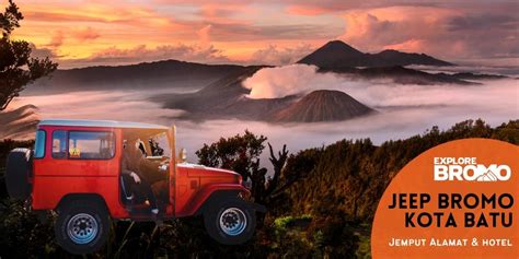 Sewa Jeep Wisata Gunung Bromo Penjemputan Kota Batu