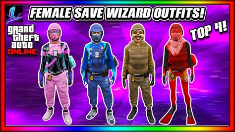 Top 4 Best Female Save Wizard Outfits Modded Outfits In Gta 5
