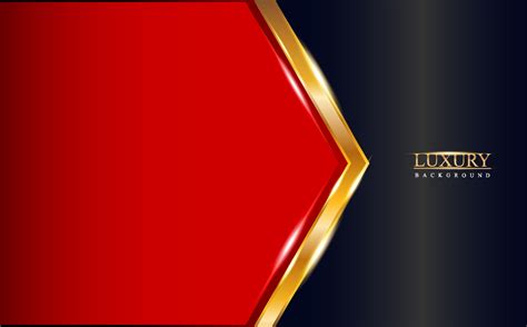 Luxury Black Red Gold Elegant Geometric Background Design 10838349