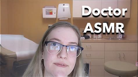 Asmr Checkup At The Doctors Roleplay Youtube