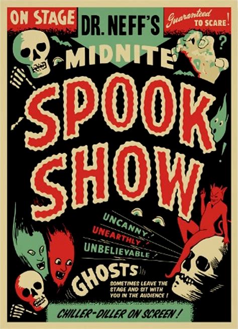 Spook Show Posters 53 Images Church Of Halloween