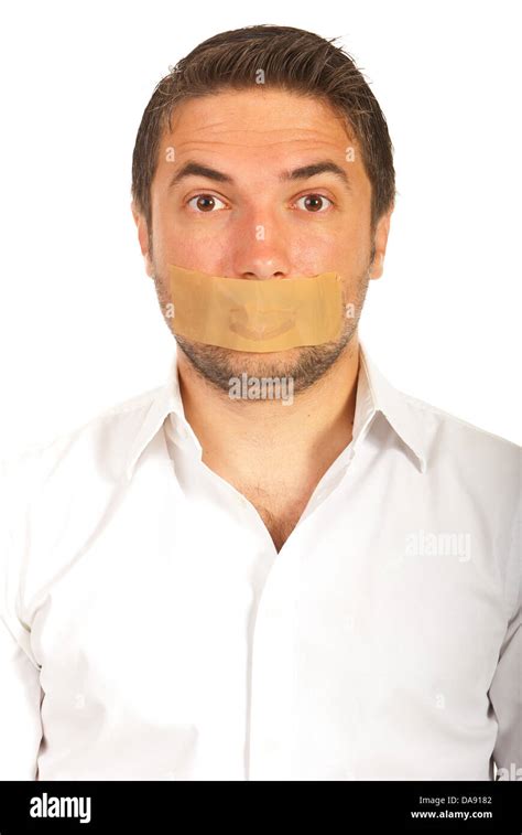 Duct Tape On Mouth Hi Res Stock Photography And Images Alamy