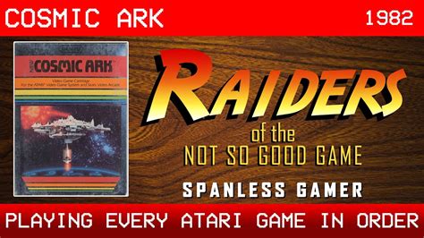 A095 Cosmic Ark On The Atari 2600 Might Be The First Sequel Game