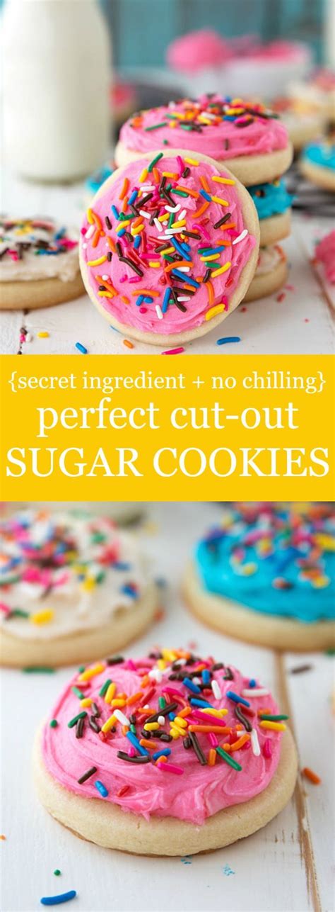 No powdered sugar or butter needed. No-Chill Best Ever Sugar Cookies (2 