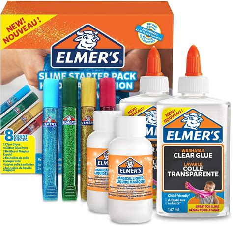 Elmers Kit Iniciación Slime Con Pegamento Pegamento Transparente