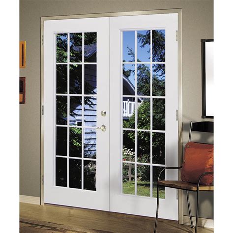 Shop Reliabilt 6 Reliabilt French Patio Door Steel 15 Lite Grilles