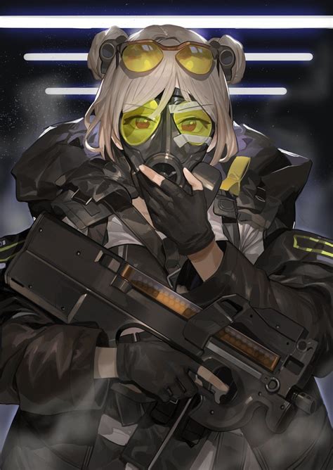 In this anime face drawing tutorial video, i'll be sharing some tips for drawing an. when P90 don't messing around : girlsfrontline | Girls ...