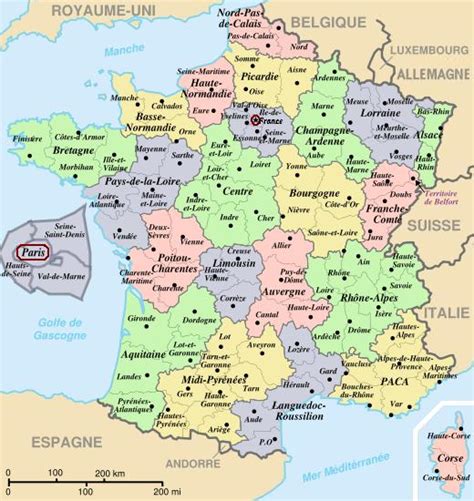 El mapa más grande del mundo con un tamaño mínimo de 150 cm. Francia (Europa) | VozBol Blog