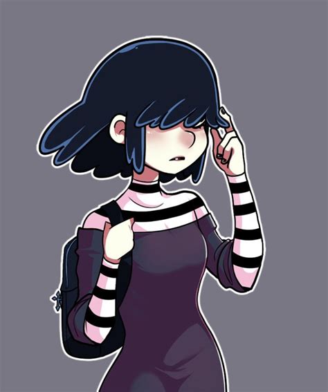 Lucy Loud By Eoqudtkdl On Deviantart The Loud House Fanart The