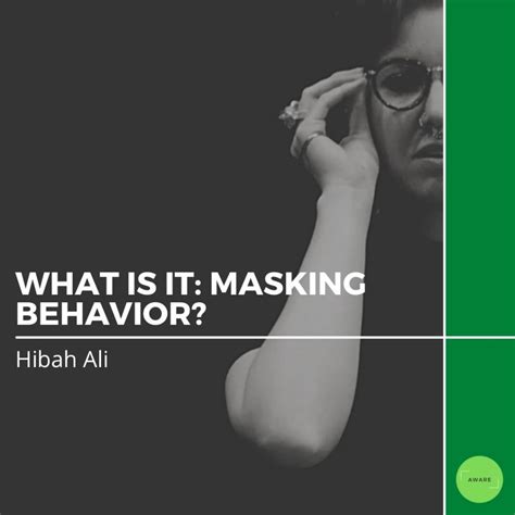 Masking Behaviors Within Neurodivergent Individuals Aware