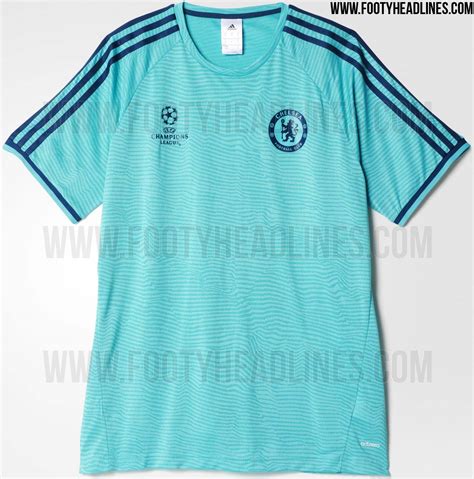 Chelsea 15 16 Champions League Training Kit Revealed Footy Headlines